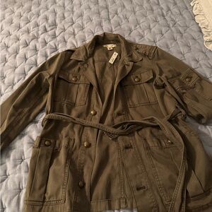Madewell Khaki Utility Jacket